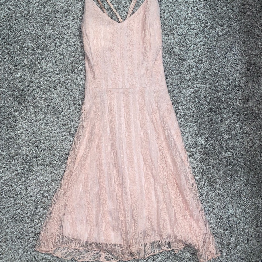 Pink dress